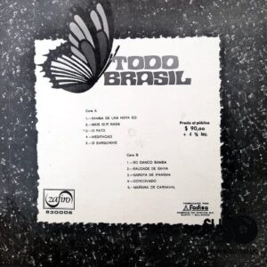 Disco de Vinilo Stan Ziller Y Su Orquesta - Todo Brasil Vinyl Record
