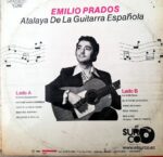Disco de Vinilo Emilio Prados - Atalaya De La Guitarra Española Vinyl Record
