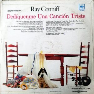 Disco de Vinilo Ray Conniff - Dedíqueme Una Canción Triste Vinyl Record