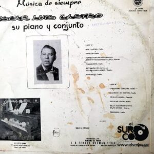 Disco de Vinilo Oscar Luis Castro - Música De Siempre Vinyl Record