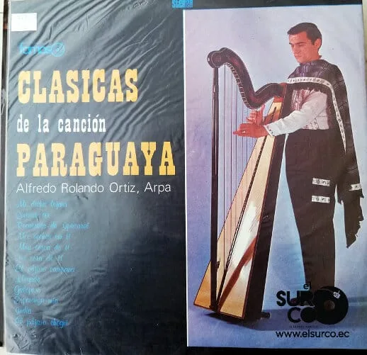 Disco de Vinilo Alfredo Rolando Ortiz - Clasicas De La Canción Paraguaya Vinyl Record