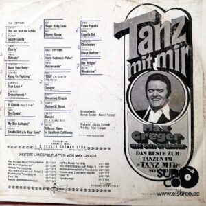 Disco de Vinilo Max Greger Y Su Orquesta - Baile Con Nosotros Vinyl Record