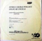 Disco de Vinilo London Philharmonic Orchestra - Famous Strauss Waltzes Vinyl Record