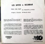 Disco de Vinilo Raúl Del Mar - Los Invito A Recordar Vinyl Record