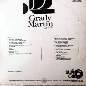 Disco de Vinilo Grady Martin - Juke Box Jamboree Vinyl Record