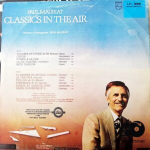 Disco de Vinilo Paul Mauriat - Classics In The Air 2 Vinyl Record