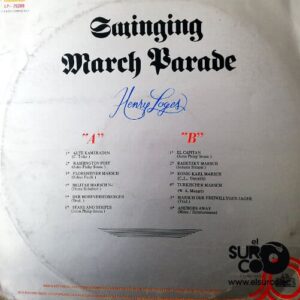 Disco de Vinilo Henry Loges - Swinging March Parade Vinyl Record