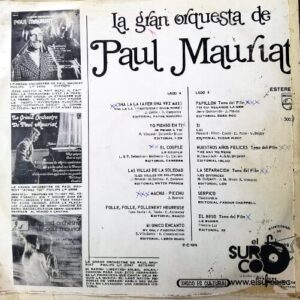 Disco de Vinilo Paul Mauriat - La Gran Orquesta De Paul Mauriat Vinyl Record