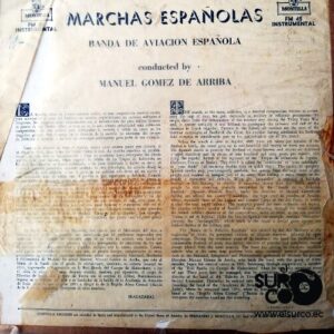 Disco de Vinilo Banda De La Aviación Española - Marchas Españolas Vinyl Record