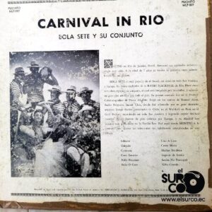Disco de Vinilo Bola Sete - Carnaval En Rio Vinyl Record