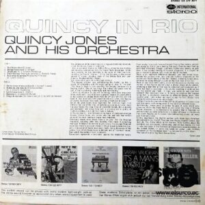 Disco de Vinilo Quincy Jones - Quincy In Rio Vinyl Record