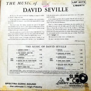Disco de Vinilo David Seville - The Music Of David Seville Vinyl Record