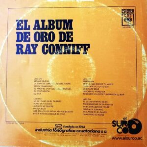 Disco de Vinilo Ray Conniff - El Album De Oro Vinyl Record