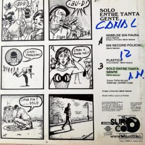 Disco de Vinilo AU-D - Solo Entre Tanta Gente (Promocional) Vinyl Record