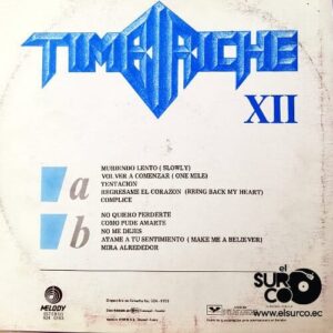 Disco de Vinilo Timbiriche - Timbiriche XII (Promocional) Vinyl Record
