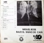 Disco de Vinilo Miguel Bosé - Bajo El Signo De Caín Vinyl Record