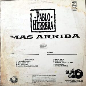 Disco de Vinilo Pablo Herrera - Más Arriba Vinyl Record