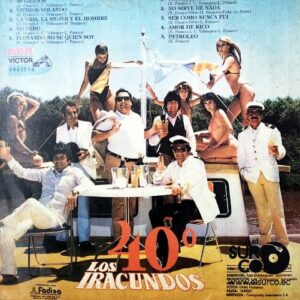 Disco de Vinilo Los Iracundos - 40 Grados Vinyl Record