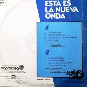 Disco de Vinilo Varios - Esta Es La Nueva Onda (Promocional) Vinyl Record