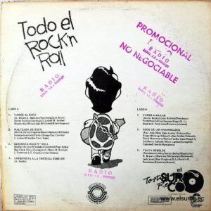 Disco de Vinilo Tortuga Rebel - Todo El Rock N Roll Vinyl Record