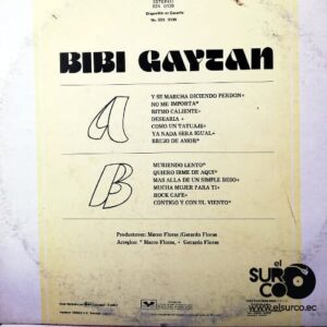 Disco de Vinilo Bibi Gaytan - Bibi Gaytan Vinyl Record