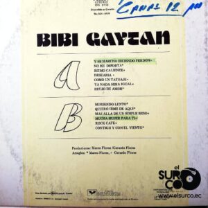 Disco de Vinilo Bibi Gaytan - Bibi Gaytan (Promocional) Vinyl Record