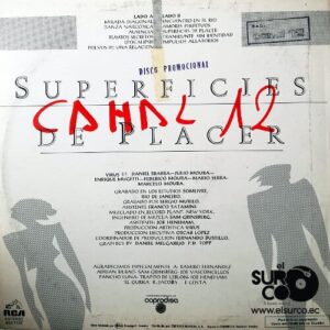 Disco de Vinilo Virus - Superficies De Placer (Promocional) Vinyl Record