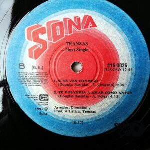 Disco de Vinilo Tranzas - Seguir De Pie / Te Amo Irremediablemente / Dime Si Recuerdas / Si Te Ven Conmigo / Te Volvería Amar Como Antes Vinyl Record