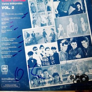 Disco de Vinilo Varios - Continúa Rock Latino Vol 2 Vinyl Record