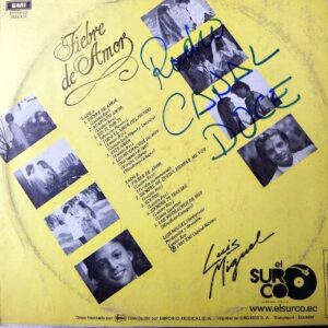 Disco de Vinilo Luis Miguel - Fiebre De Amor (Promocional) Vinyl Record