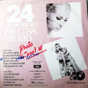 Disco de Vinilo Paulina Rubio - 24 Kilates (Promocional) Vinyl Record