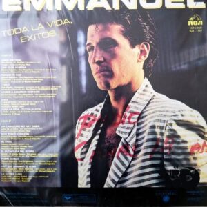 Disco de Vinilo Emmanuel - Toda La Vida Éxitos (Promocional) Vinyl Record