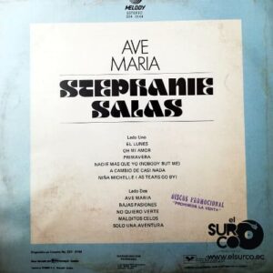 Disco de Vinilo Stephanie Salas - Ave María (Promocional) Vinyl Record