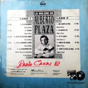 Disco de Vinilo Alberto Plaza - Irresistible (Promocional) Vinyl Record
