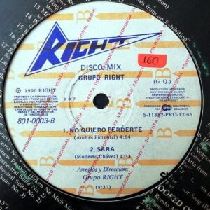 Disco de Vinilo Grupo Right - Grupo Right (Promocional) Vinyl Record