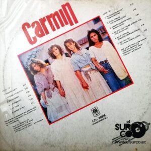 Disco de Vinilo Carmin - Carmin Vinyl Record