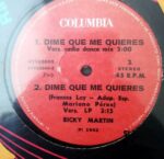 Disco de Vinilo Ricky Martin - Dime Que Me Quieres Vinyl Record