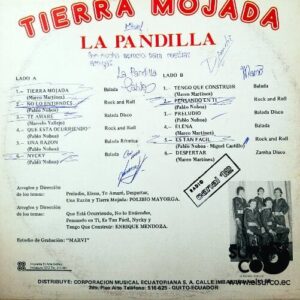 Disco de Vinilo La Pandilla - Tierra Mojada Vinyl Record