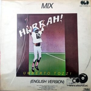 Disco de Vinilo Umberto Tozzi - Hurrah Vinyl Record
