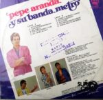 Disco de Vinilo Pepe Aranda - Y Su Banda Metro Vinyl Record
