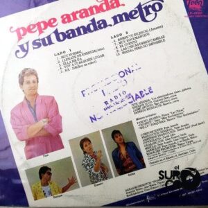 Disco de Vinilo Pepe Aranda - Y Su Banda Metro Vinyl Record
