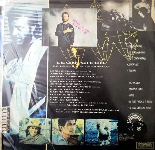 Disco de Vinilo Leon Gieco - De Ushuaia A La Quiaca Vinyl Record