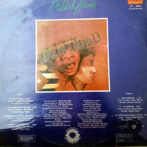 Disco de Vinilo Pablo Milanés - Identidad Vinyl Record