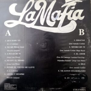 Disco de Vinilo La Mafia - Ahora Y Siempre Vinyl Record