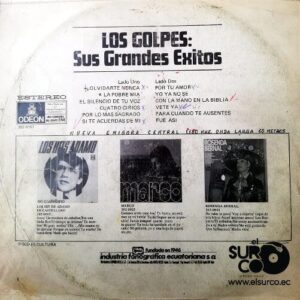 Disco de Vinilo Los Golpes - Sus Grandes Éxitos Vinyl Record