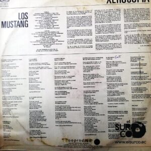 Disco de Vinilo Los Mustang - Xerocopia (Promocional) Vinyl Record