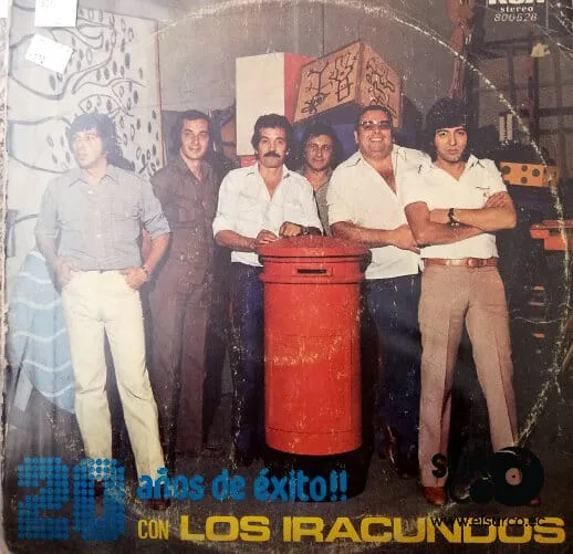 Disco de Vinilo Los Iracundos - 20 Años De Éxito Con Los Iracundos Vinyl Record