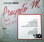 Disco de Vinilo Proyecto M - Si No Estás Conmigo (Promocional) Vinyl Record
