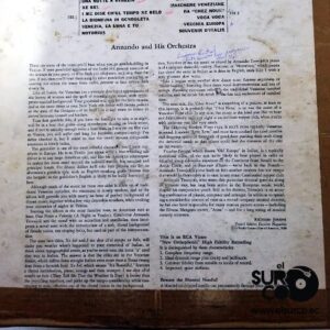 Disco de Vinilo Armando And His Orchestra - One Nigth In Venice Vinyl Record