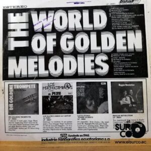 Disco de Vinilo Varios - The World Of Golden Melodies Vinyl Record